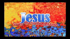 Jesus oves the little children